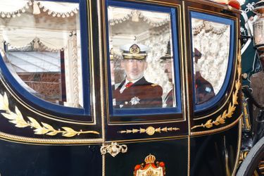 Le roi Felipe VI d&#039;Espagne et le roi Carl XVI Gustaf de Suède à Stockholm, le 24 novembre 2021
