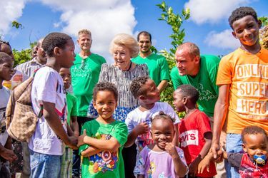 L'ex-reine Beatrix des Pays-Bas sur l'île de Curaçao, le 27 novembre 2021