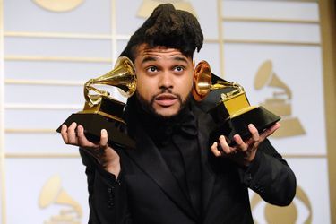 The Weeknd triomphant aux Grammy Awards en 2016
