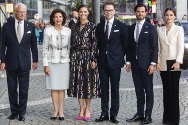 La famille royale de Suède, le 10 septembre 2019