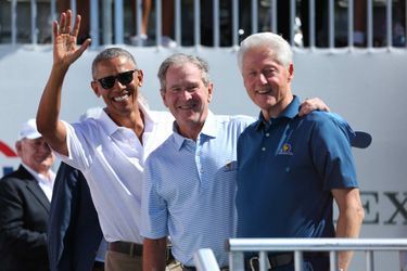 Barack Obama, George W. Bush, Bill Clinton