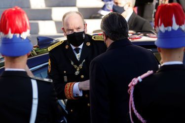 Le prince Albert II de Monaco à Monaco, le 19 novembre 2021