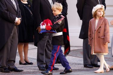 La princesse Gabriella et le prince Jacques de Monaco, à Monaco le 19 novembre 2021