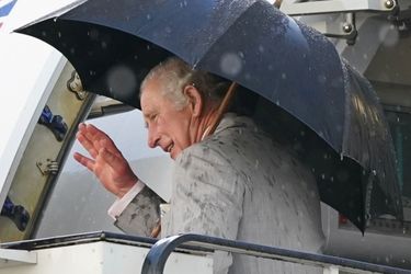 Le prince Charles quitte Alexandrie, le 19 novembre 2021
