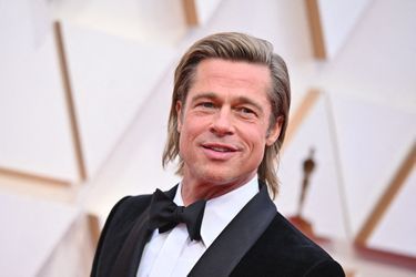 Brad Pitt en février 2020. 