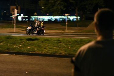 Avenue de l’Europe, à la limite entre Grenoble et Echirolles, dans la nuit du 6 septembre.