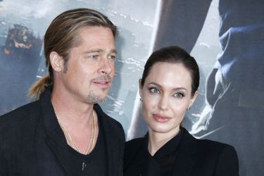 Brad Pitt et Angelina Jolie en juin 2013