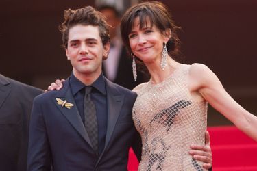 Sophie Marceau et Xavier Dolan lors du 68ème Festival de Cannes le 24 mai 2015. 
