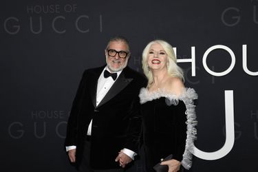 Joe et Cynthia Germanotta à l'avant-première du film «House of Gucci» à New York le 16 novembre 2021