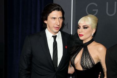 Adam Driver et Lady Gaga à l'avant-première du film «House of Gucci» à New York le 16 novembre 2021