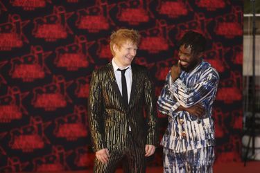 Ed Sheeran lors de la 23ème édition des NRJ Music Awards 2021 au Palais des Festivals de Cannes, le 20 novembre 2021.
