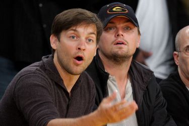 Tobey Maguire et Leonardo DiCaprio en 2009.
