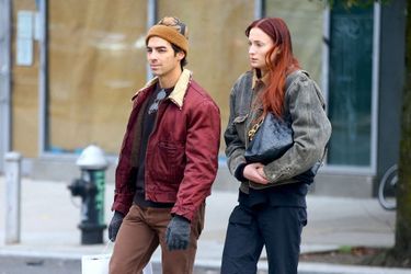 Joe Jonas et Sophie Turner à New York le 14 novembre 2021