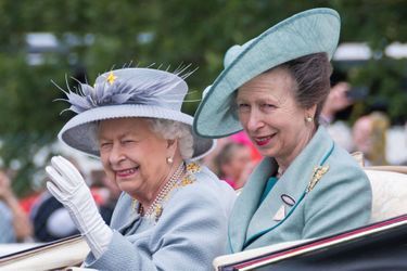 La reine Elizabeth II et sa fille la princesse Anne, le 20 juin 2019 