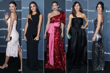 Miranda Kerr, Jessica Alba, Kate Hudson, Jennifer Garner et Camilla Morone au gala Baby2Baby à Los Angeles le 13 novembre 2021