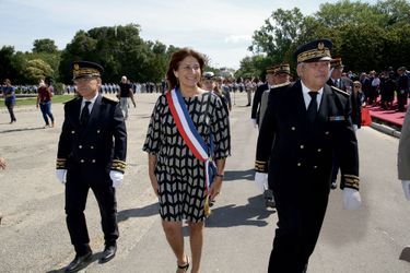 A Marseille, première sortie officielle de Michèle Rubirola à l’occasion de la cérémonie nationale du 14-Juillet.