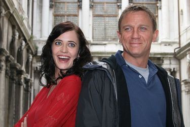Eva Green et Daniel Craig sur le tournage de «Casino Royale» en Italie en juin 2006