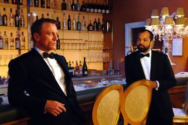 Daniel Craig et Jeffrey Wright dans «Casino Royale»