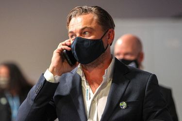 Leonardo DiCaprio le 2 novembre 2021 à Glasgow.