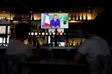 Un total de 23,6 millions de téléspectateurs ont regardé dimanche soir l'allocution du président Emmanuel Macron.