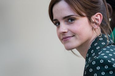 Emma Watson à l'Elysée en février 2019.