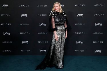Kirsten Dunst au gala LACMA Art+Film à Los Angeles, le 6 novembre 2021.