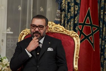 Le roi du Maroc Mohammed VI à Rabat, le 13 février 2019 