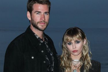 Miley Cyrus et Liam Hemsworth à Malibu en juin 2019.