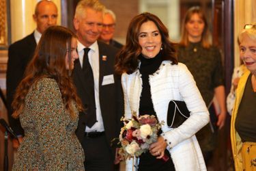 La princesse Mary de Danemark à l'hôtel de ville de Copenhague, le 1er novembre 2021