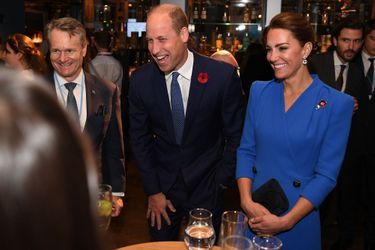 Le prince William et Kate Middleton lors du sommet de la Cop26 à Glasgow le 1er novembre 2021