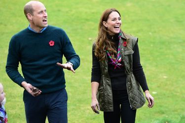 Le prince William et Kate Middleton à Alexandra Park Sports Hub, Glasgow, en marge du sommet de la Cop26 le 1 novembre 2021