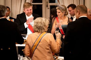 La reine Maxima et le roi Willem-Alexander des Pays-Bas à Oslo, le 9 novembre 2021