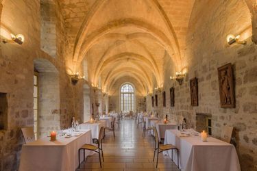 À l’abbaye de Royaumont, la lumière sera plus tamisée le soir de Halloween pour le dîner.