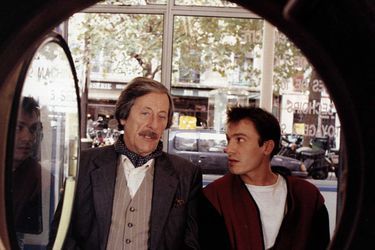 Jean Rochefort et Florent Pagny dans "Tom est tout seul" de Fabien Onteniente en 1994.