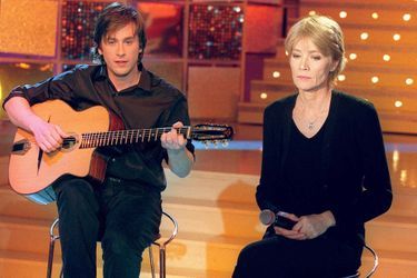 Thomas Dutronc et Françoise Hardy en 2001. 