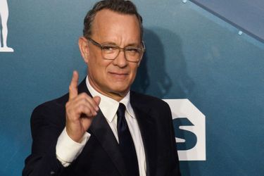 Tom Hanks à Los Angeles en janvier 2020