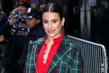 Lea Michele à New York en décembre 2019.