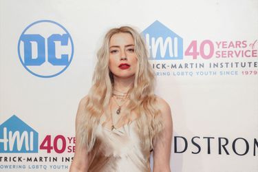 Amber Heard à New York en novembre 2019.