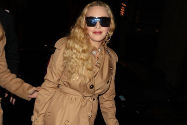 Madonna à Paris en septembre 2018.