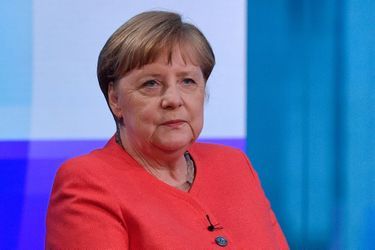 Angela Merkel sur la chaîne publique allemande ZDF le 4 juin 2020. 