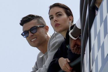 Georgina Rodriguez et Cristiano Ronaldo en mai 2019.