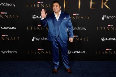 Ma Dong-seok, également connu sous le nom de Don Lee, à l'avant-première du film «The Eternals» à Los Angeles le 18 octobre 2021