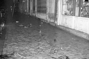 La répression de la manifestation des Algériens du 17 octobre 1961 sur les Grands Boulevards à Paris.