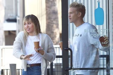 Miley Cyrus et Cody Simpson en octobre 2019.
