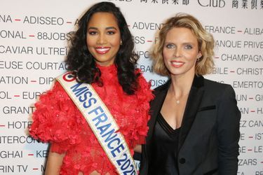 Clémence Botino (Miss France 2020) et Sylvie Tellier