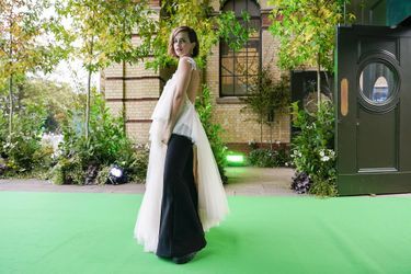 Emma Watson lors de la première édition du Earthshot Prize à Londres le 17 octobre 2021