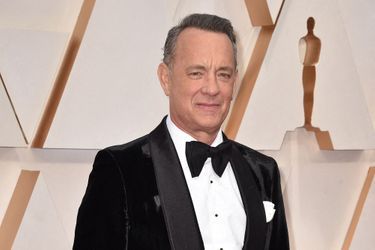 Tom Hanks lors de la cérémonie des Oscars à Hollywood en février 2020.