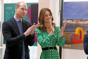 Le prince William et Kate, le 5 mars, en Irlande. 