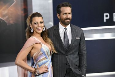 Blake Lively et Ryan Reynolds à la première du film «The Adam Project» à New York le 28 février 2022