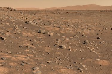 Le 8 juillet 2021, le robot trouve l&#039;endroit où il va prélever son premier échantillon de roche martienne.